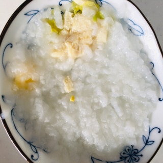 ⁑離乳食 モグモグ期⁑卵 と白菜の中華丼